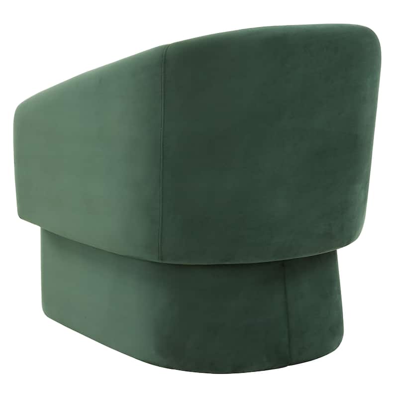 SAFAVIEH Couture Pagona Barrel Back Accent Chair (Fully Assembled) - 30Wx29Dx32H