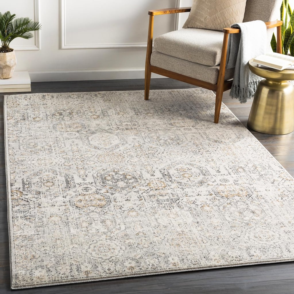 Livabliss Indigo Transitional Area Rug.