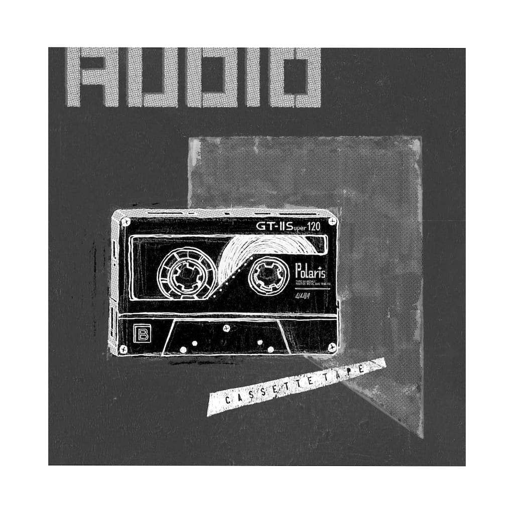 Cassette Tape II (41 x 41) Canvas Art Print