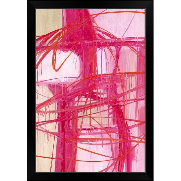 "Grand Gestures" Black Framed Print