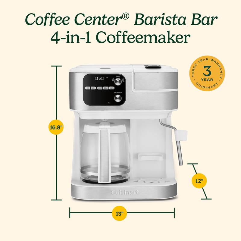 Cuisinart Coffee Center Barista Bar 4-in-1 Coffee Maker