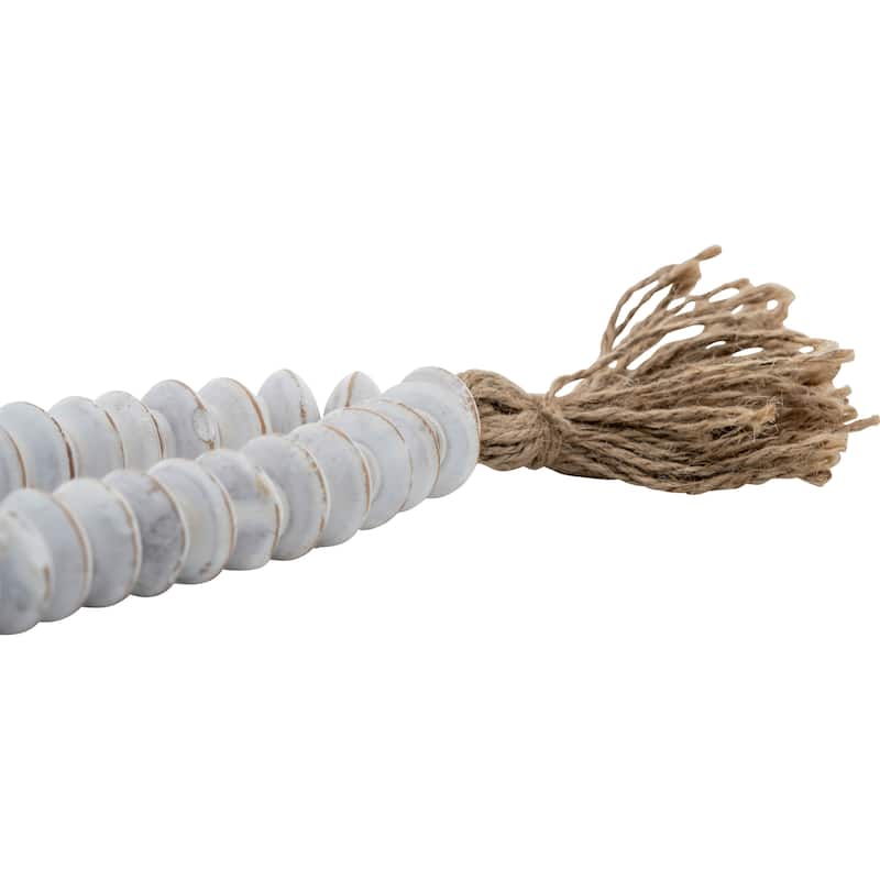 Sagebrook Home Beaded Garland