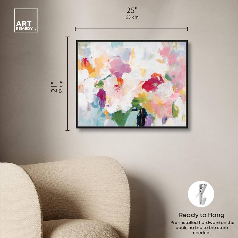 Bold Brushstroke I Canvas by Art Remedy
