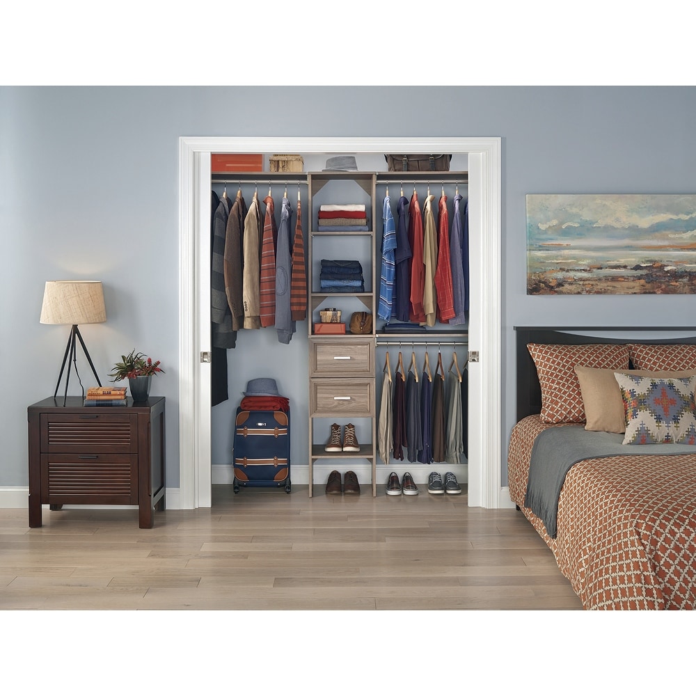 ClosetMaid SuiteSymphony 16-Inch 2-Drawer Closet Tower Organizer-image