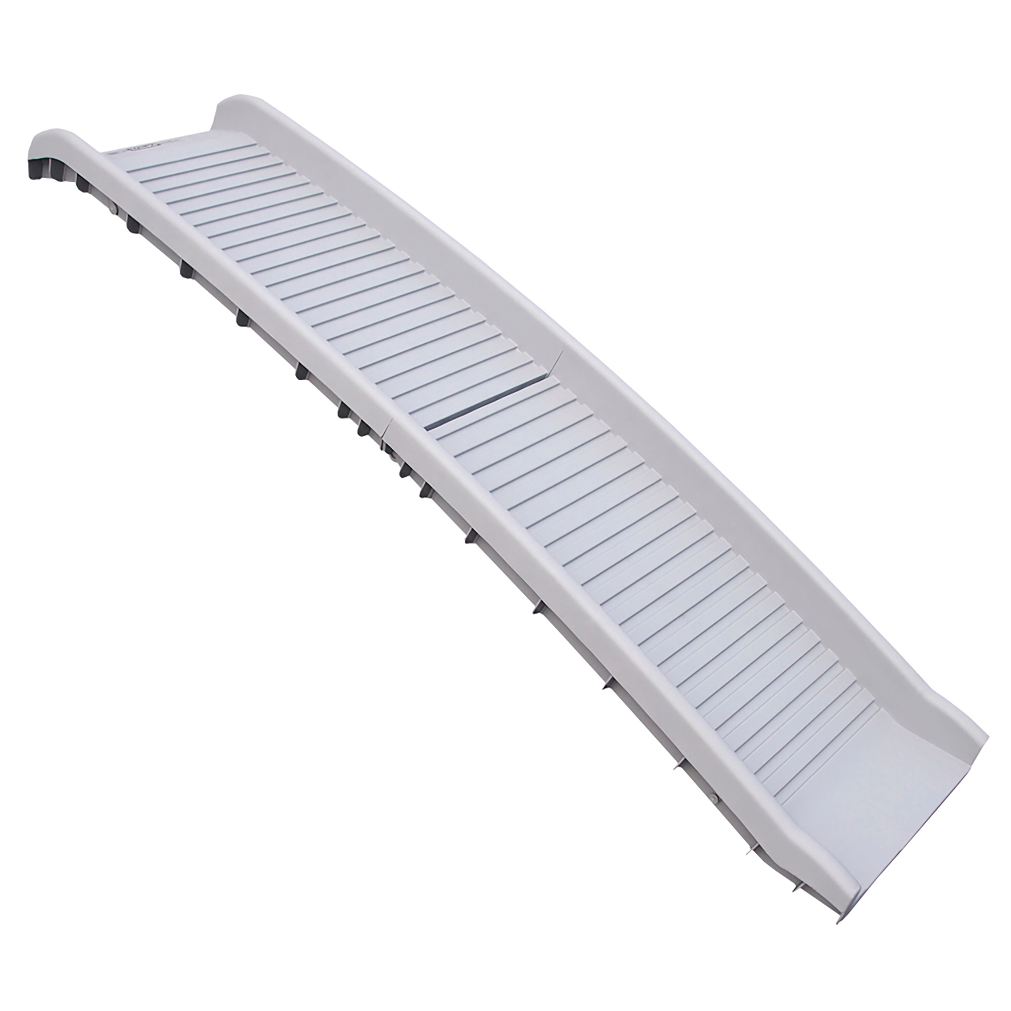 Trimate 61 Folding Pet Ramp in Grey for Dogs Cats Portable Lightweight Great Traction Works for All Cars 165 lb Capacity