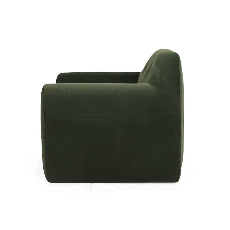 Melrose Sage Velvet Club Chair by Christopher Knight Home