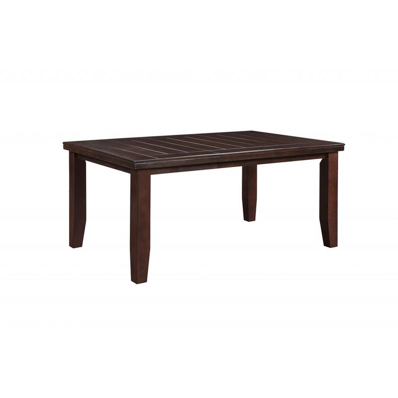 48" Dark Brown Dining Table