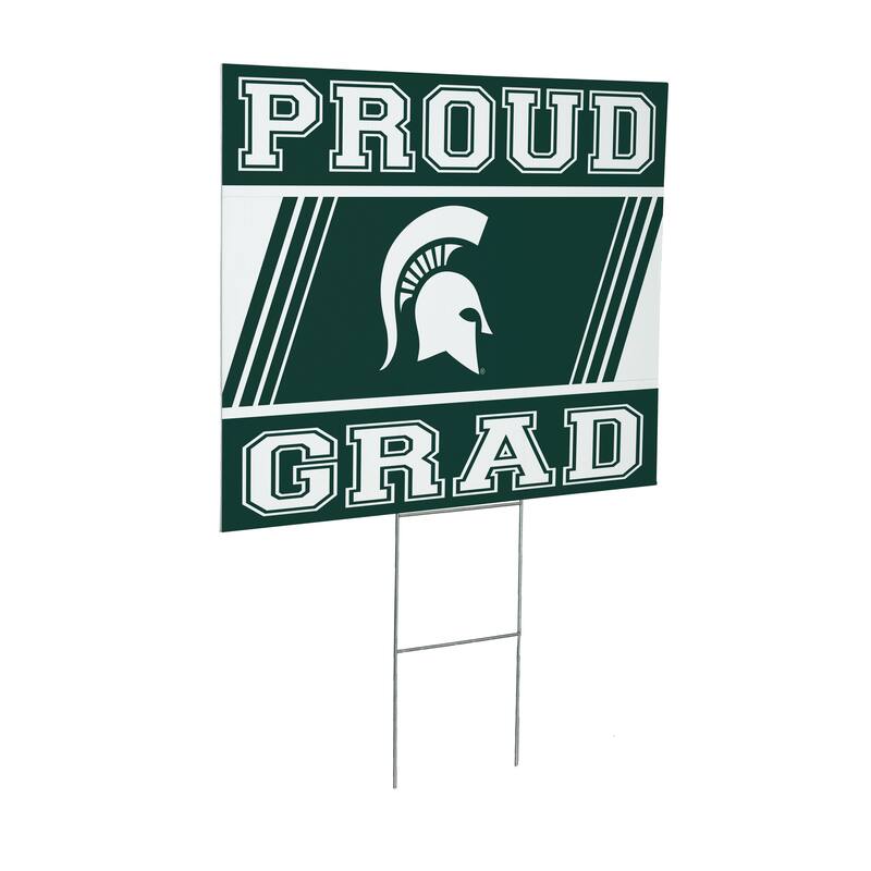 Michigan State University 24" x 18" Graduation Coroplast Outdoor Yard Sign