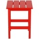 preview thumbnail 36 of 69, POLYTRENDS Laguna All Weather Poly Outdoor Side Table - Square