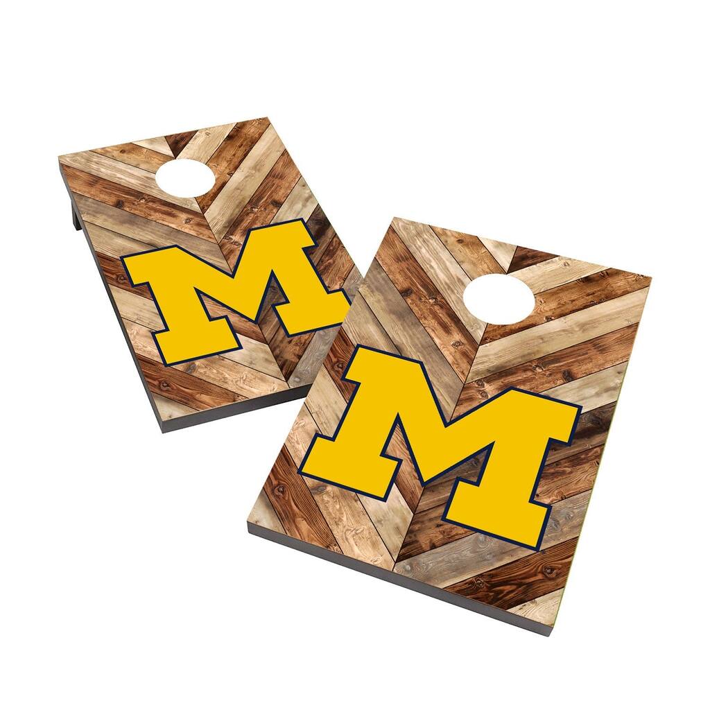 Michigan Wolverines 2x4 Cornhole Boards
