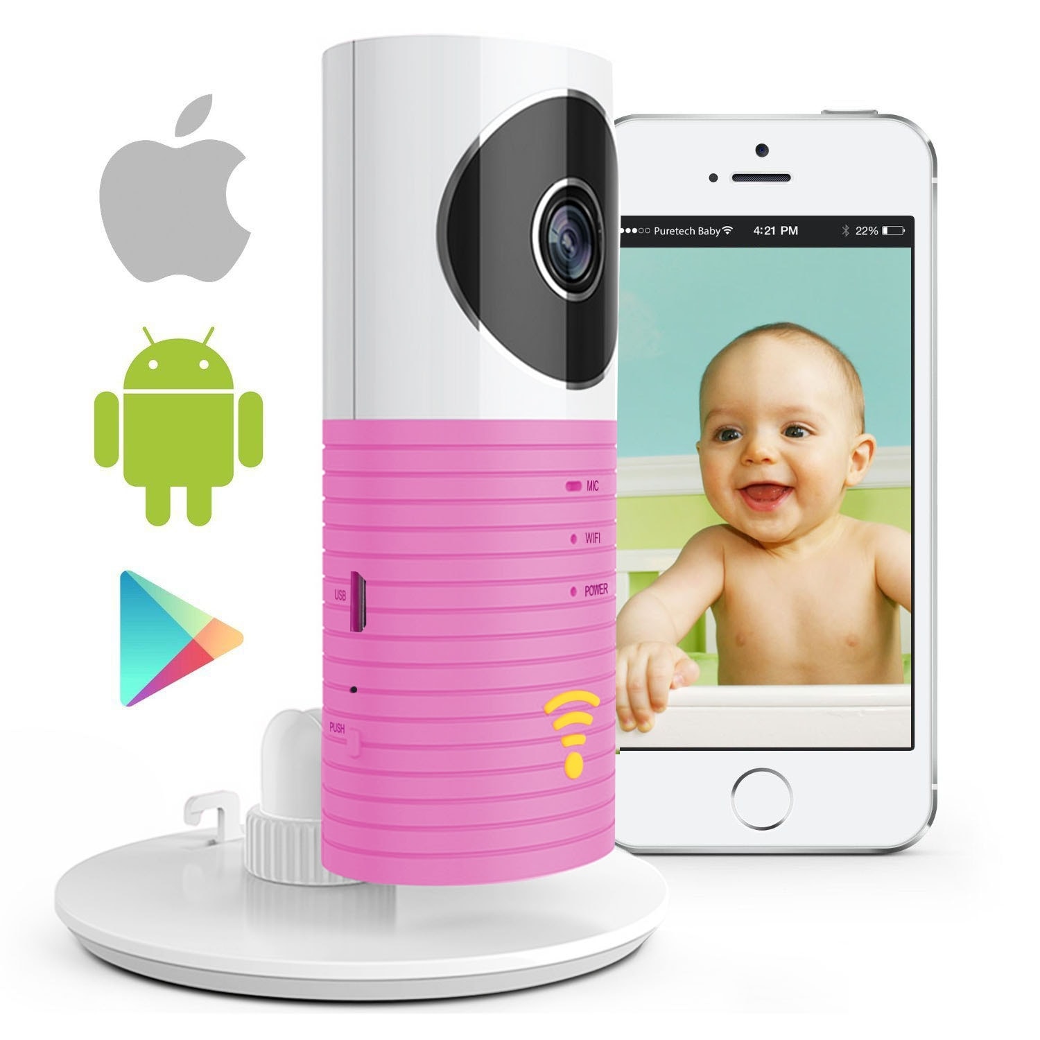 wifi hd ip camera 1080p baby monitor