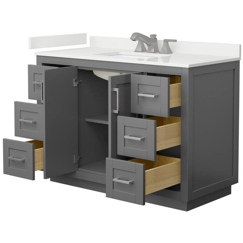 Wyndham Collection WCF292948S-QTZ-US3MXX Miranda 48" Free Standing