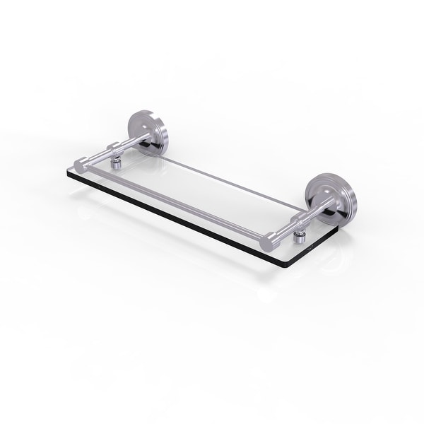 Allied Brass Prestige Regal Glass Shelf with Gallery Rail