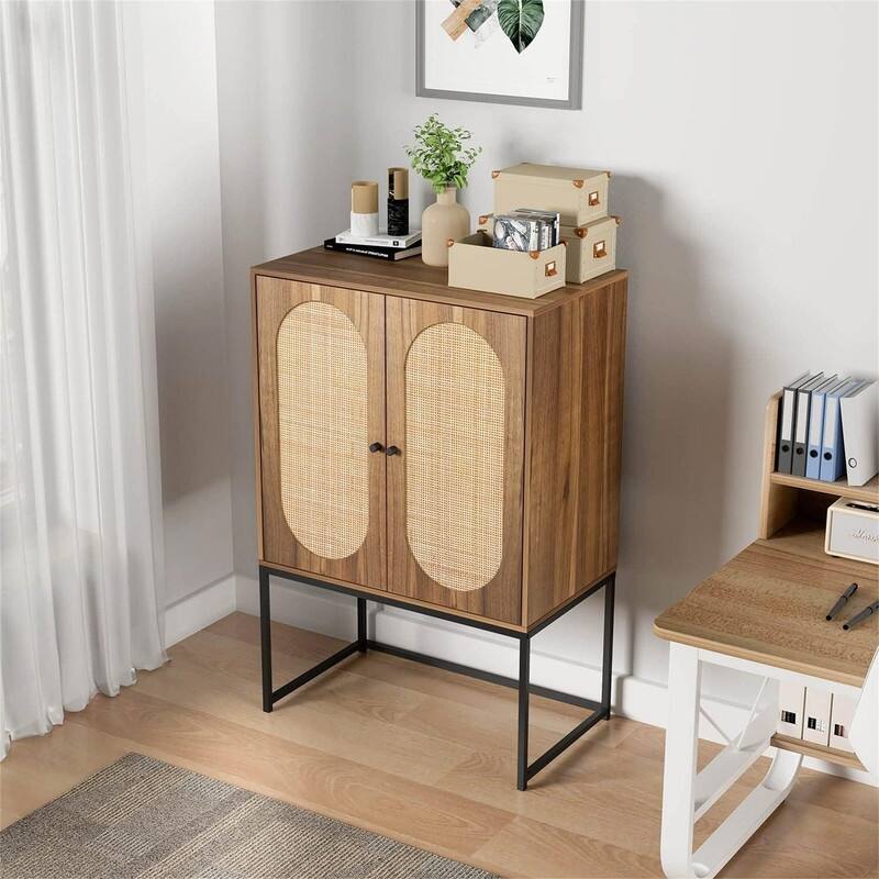 Bohemian accent lockers, adjustable shelves, living room, kitchen, bedroom sideboards