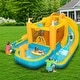 preview thumbnail 22 of 29, Inflatable Bounce House with Water Slide for Kids Includes Air Blower Kids - Style4-15.2'x13.1'x7'