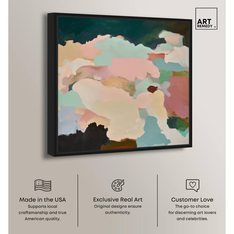 Brushed Beauty I Canvas by Art Remedy