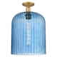 Option Brushed Brass / Blue Shade