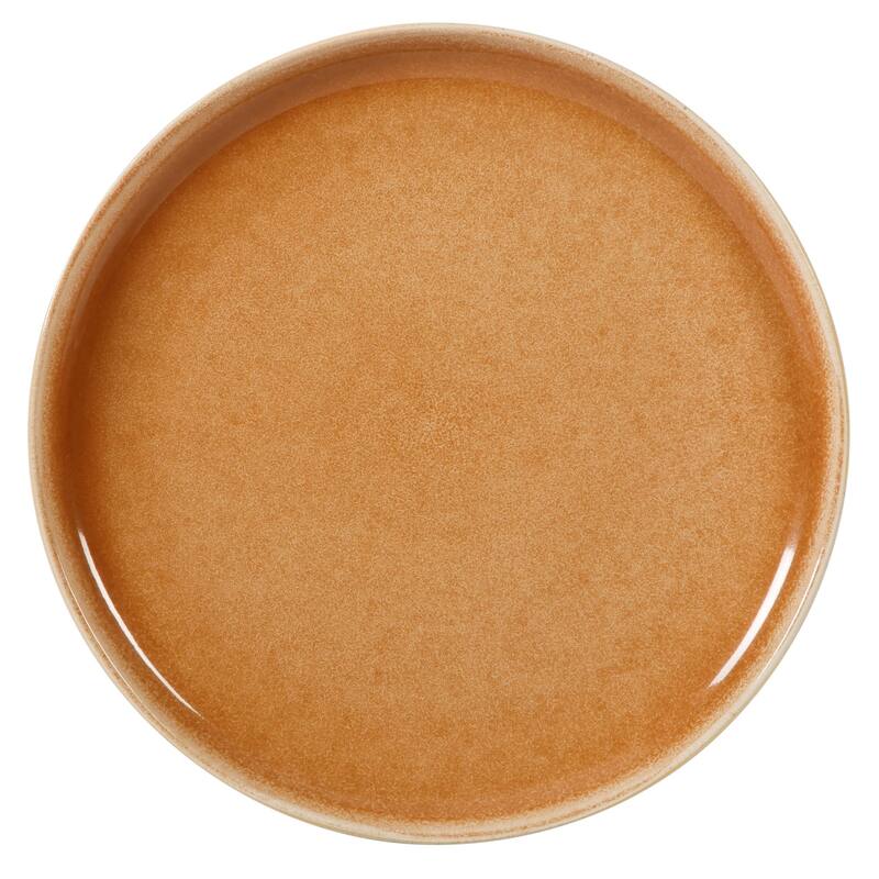 Gibson Elite Manila Bay 16-Piece & 12-Piece Stoneware Reactive Glaze Modern Artisan Dinnerware Set, Service for 4