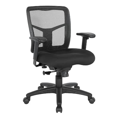 Mesh Back Office Chair with Height Adjustable Arms