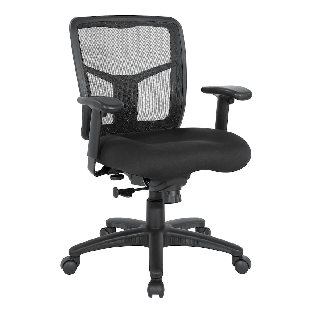 Mesh Back Office Chair with Height Adjustable Arms