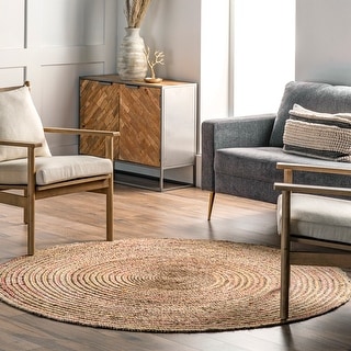 Nuloom Draya Casual Braided Jute Area Rug