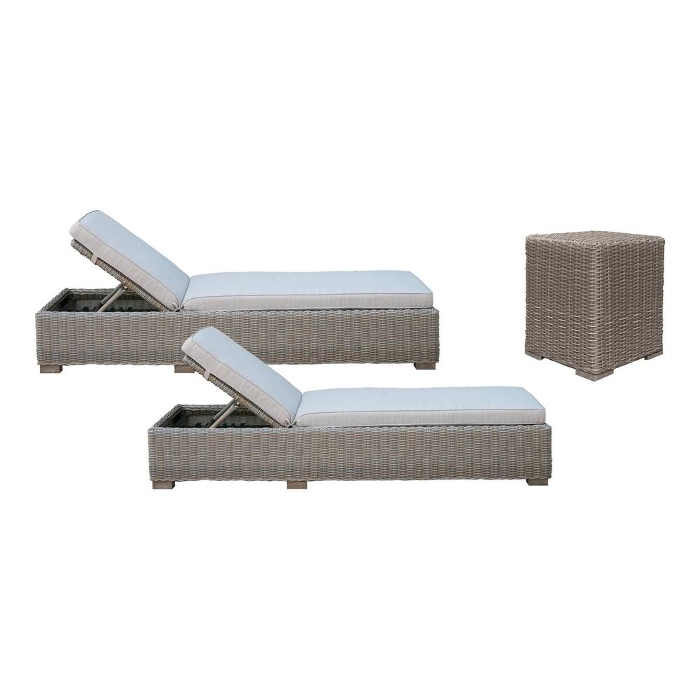 Lamba Message Chair Sol Living Lamba Chaise Lounge Chair Adjustable Patio Lounge Chairs for ...