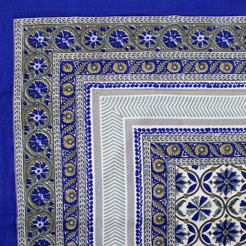 Cotton Angelic Sunflower Print Floral Tablecloth Rectangle Collection