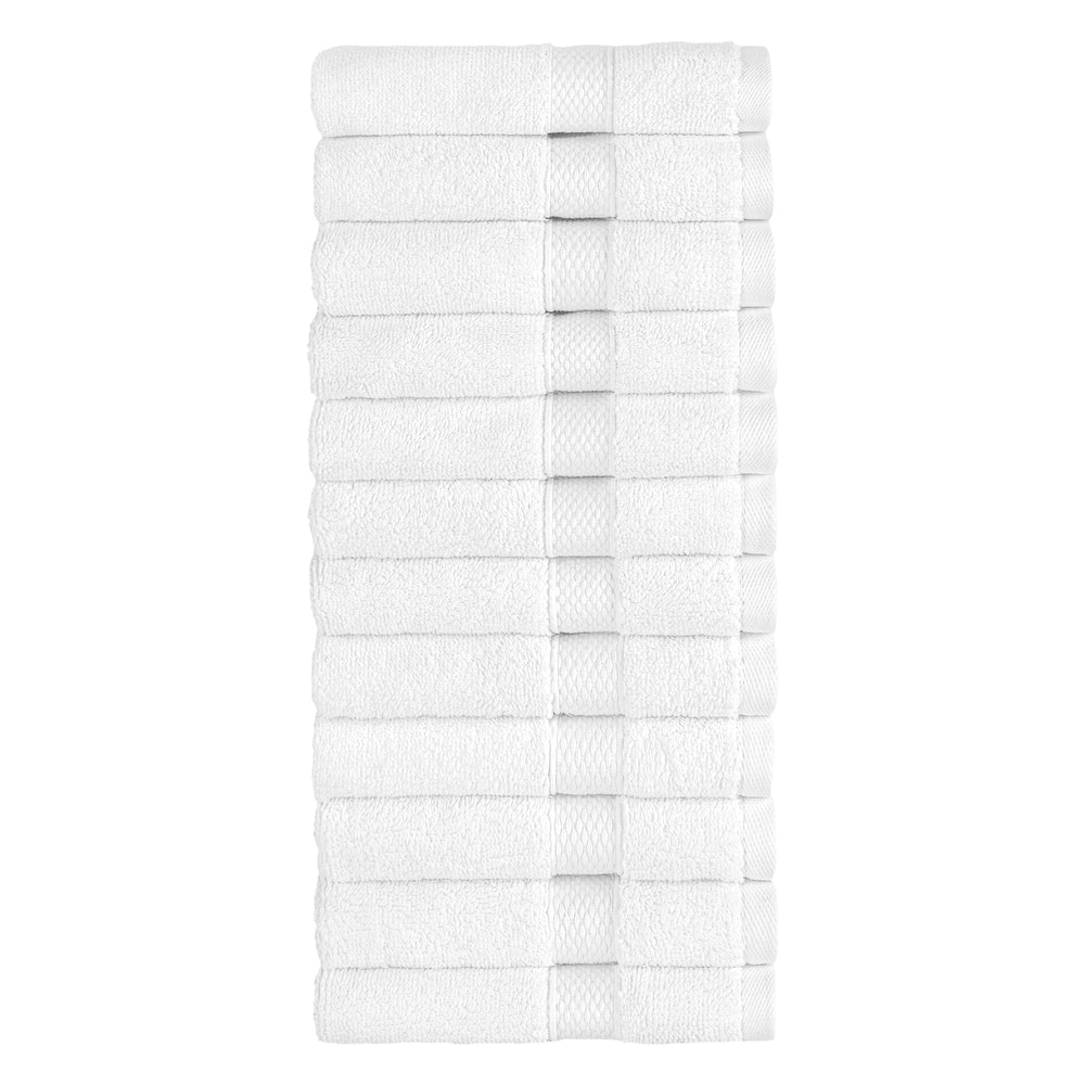 Authentic Hotel and Spa 100% Turkish Cotton Anovia Washcloth Set