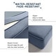 preview thumbnail 89 of 103, Pocassy 22"x24"x6" Thick Cushions Pillows Indoor & Outdoor Cushion
