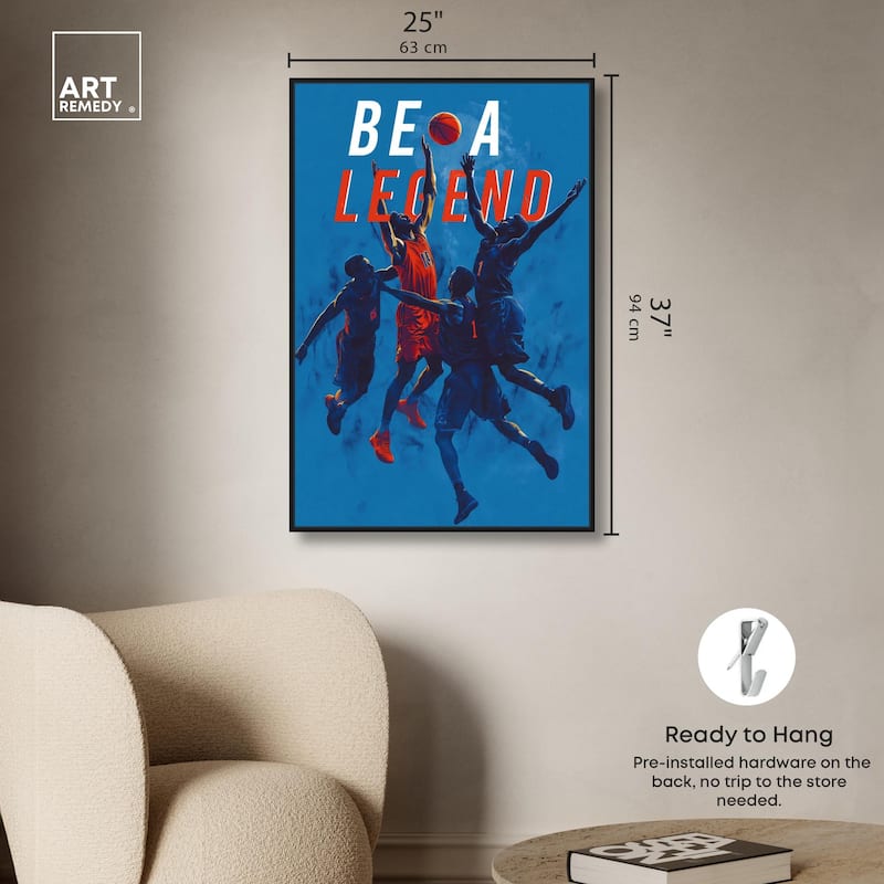 Legendary Shots Canvas by Art Remedy