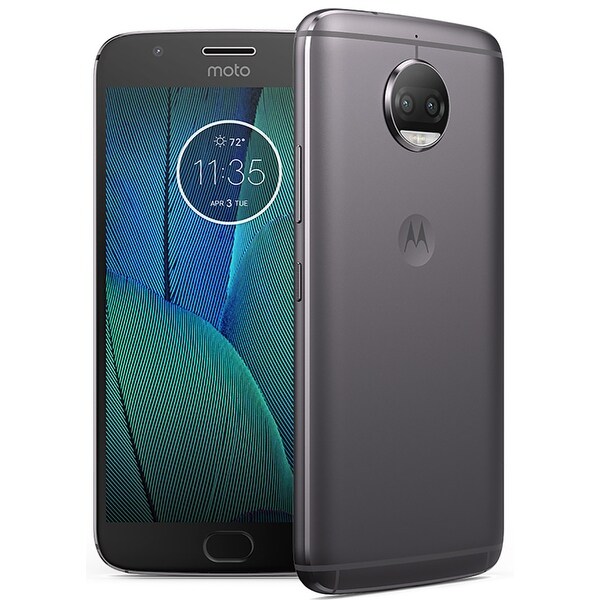Motorola Moto G5S Plus XT1803 32GB Unlocked GSM 4G LTE Android Phone w Dual 13MP Camera Lunar Gray %28Certified Refurbished%29