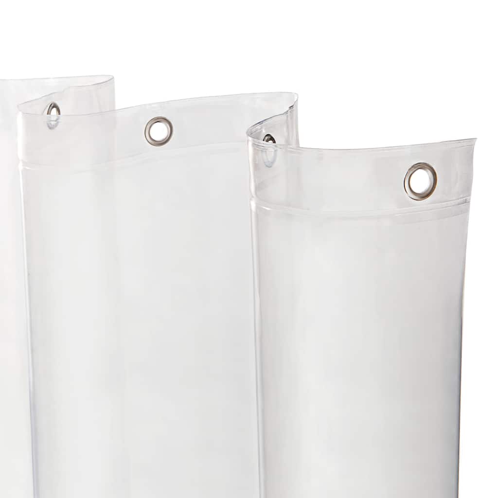 Kenney Heavyweight Extra Long PEVA Shower Curtain Liner, 70" W x 78" H, Clear