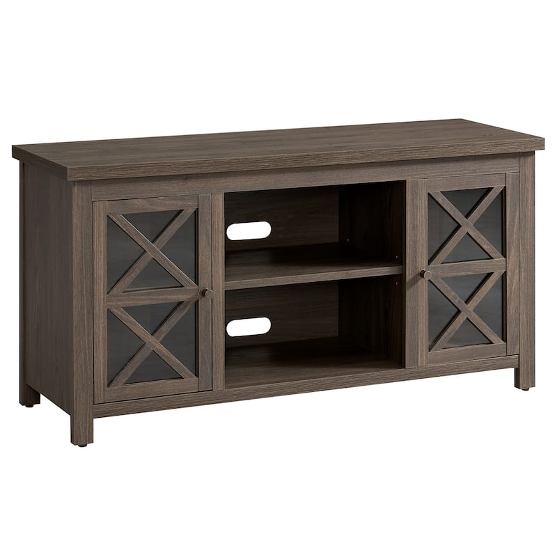 Colton Rectangular TV Stand for TV's up to 55" - Alder Brown