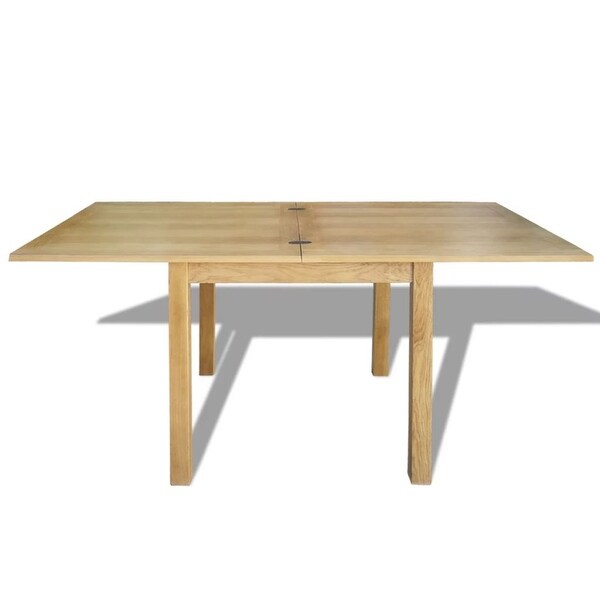 Home Garden Vidaxl Solid Oak Extendable Table 33 5 67 Dining Room Home Kitchen Furniture Furniture
