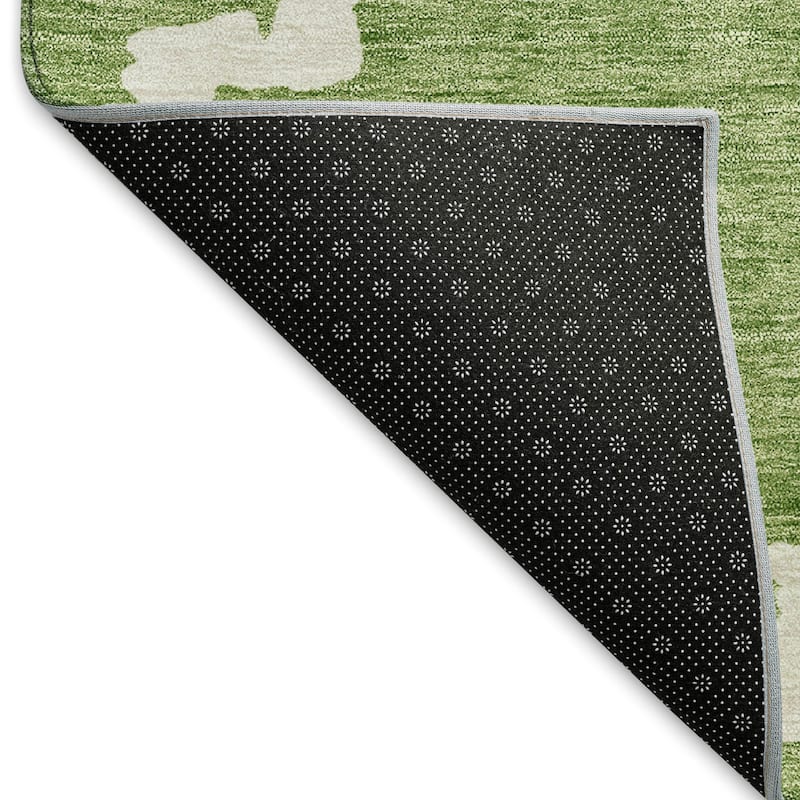 Premium Washable Super Soft Geo Trellis Mayfield Rug