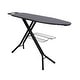 preview thumbnail 1 of 20, Household Essentials Ironing Board with Mesh Steel Top - 54.0"L x 14.0"W x 41.0"H Black