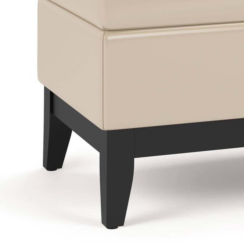 WYNDENHALL Jackson 42 inch Wide Rectangle Storage Ottoman