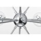 preview thumbnail 32 of 44, Masakee 12-light Sputnik Metal Chandelier with Clear Glass Globe Shades