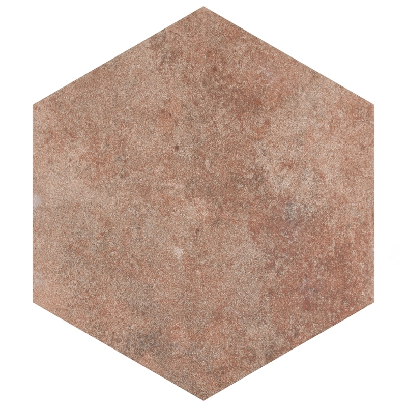 Merola Tile Americana Boston Hex North 11" x 12-3/4" Porcelain Floor and Wall Tile