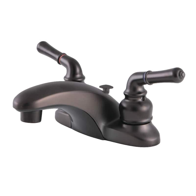 Kingston Brass Magellan 1.2 GPM Centerset Bathroom Faucet with Pop-Up - Oil Rubbed Bronze
