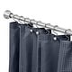 preview thumbnail 28 of 43, Utopia Alley Adjustable 72-Inch Shower Curtain Tension Rod - Rust-Proof Aluminum with Rubber End Cap, No Drill Installation