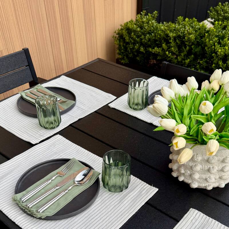 Haven Modern 7-Piece Outdoor Dining Set