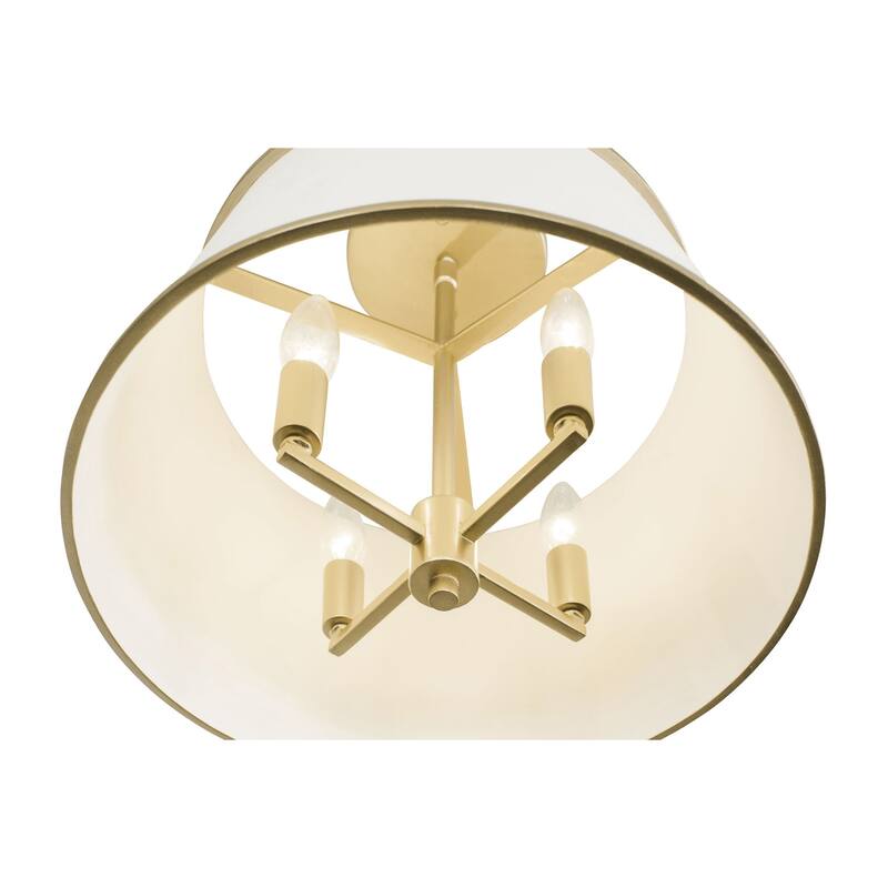 Varaluz Coco 4-Light Semi-Flush Ceiling Light