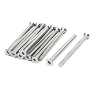 M8 X 20mm Black Hex Head Bolts - 25 PCS, 304 Stainless Steel, Full Thread, Corrosion Resistant