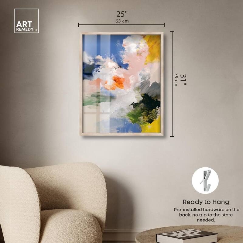 Clouds and Color I Shadowbox by Art Remedy