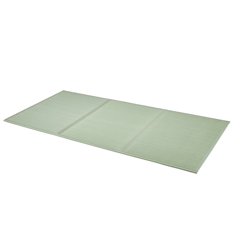 Tatami Mattress Twin XL Foldable Japanese Floor Mat with Non-Slip Backing - 83 x 39 x 0.5 in