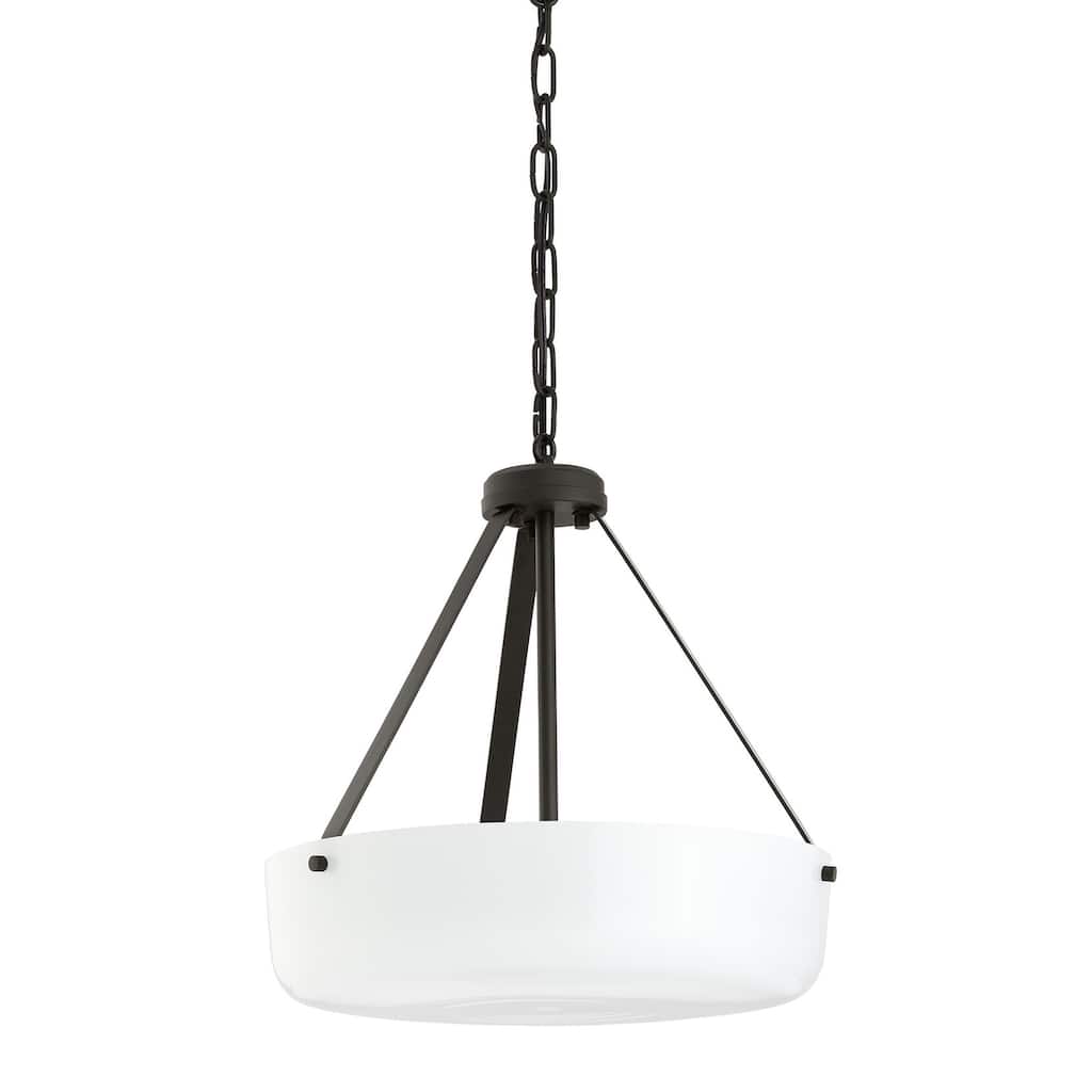 Progress Lighting P500507 Lieon 3 Light 16" Wide Pendant / Converts to
