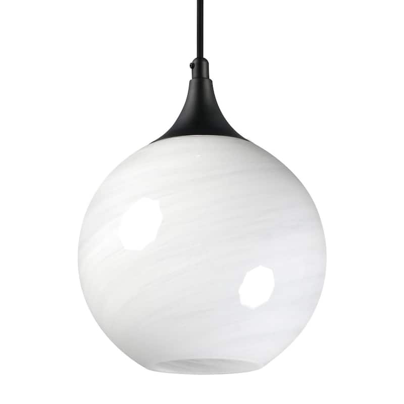 Maxim 21226MR Neve 9" Wide Mini Pendant - Black