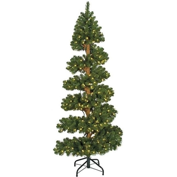Autograph Foliages C-60248 7 ft. Spiral Spruce Tree Green