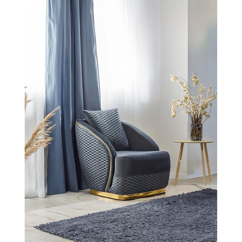 Marvella 3 Pieces Living Room Sets 1 Sofa 2 Chair